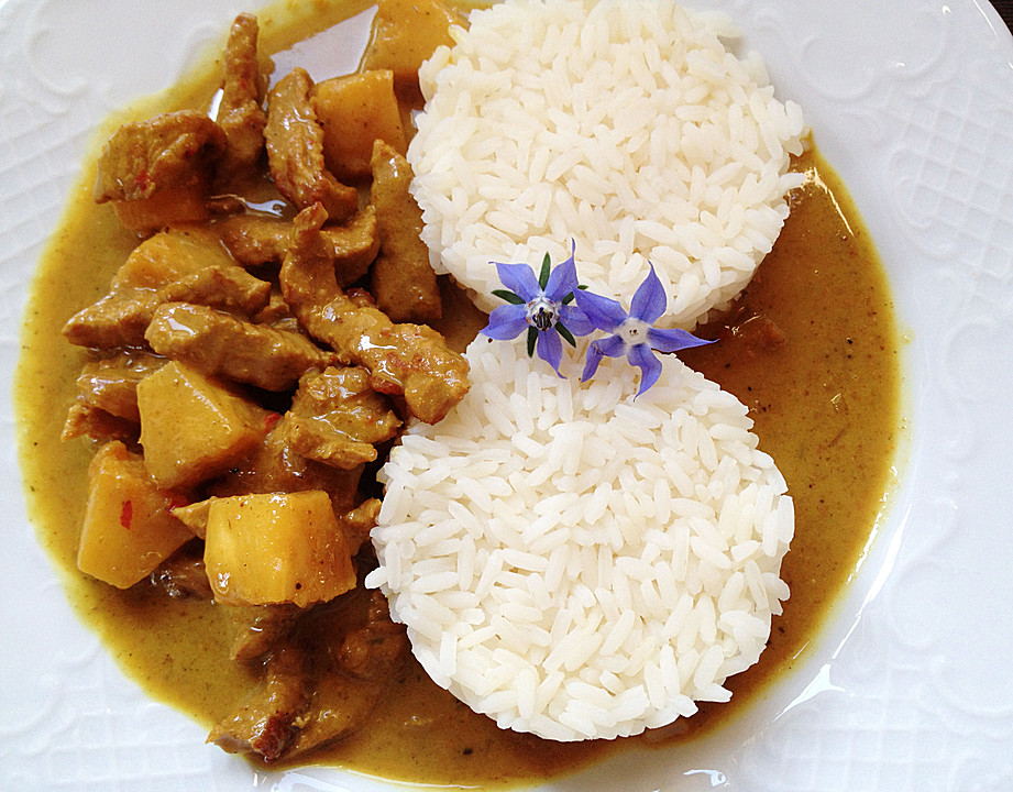 Curry - Geschnetzeltes mit Ananas von iggymaus | Chefkoch.de