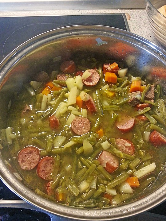 Fitschbohnensuppe von äüöp | Chefkoch.de