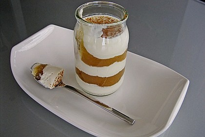 Erfrischende QimiQ - Apfelmus - Creme