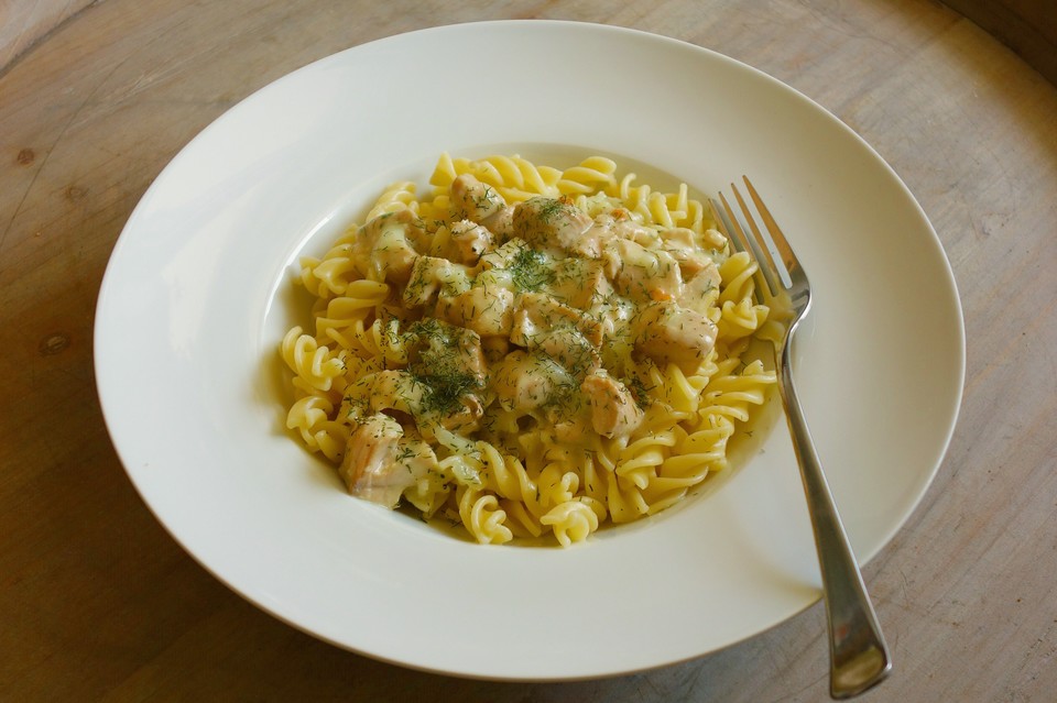 Feine Lachssoße zu Spaghetti von sweetygirl | Chefkoch.de