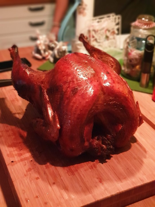 Thanksgiving - Truthahn mit Niedrigtemperatur gegart von Rotschopf80 ...