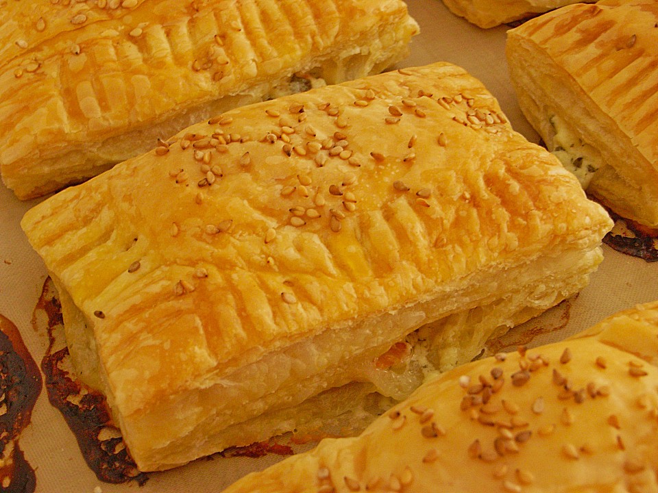 Lachstaschen Rezepte, Mini Lachstaschen In Filoteig Rezept