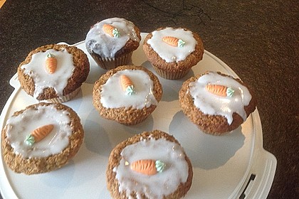Karotten - Nuss - Muffins 4