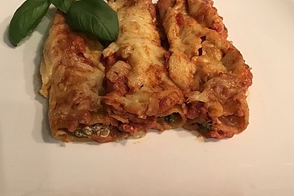 Ischileins Cannelloni Mit Spinat Und Frischkäse Von Ischilein | Chefkoch.de