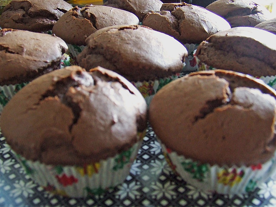 Erdnussbutter - Schokoladen - Muffins | Chefkoch.de