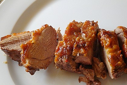 Entenbrust mit Honig und Senf 7