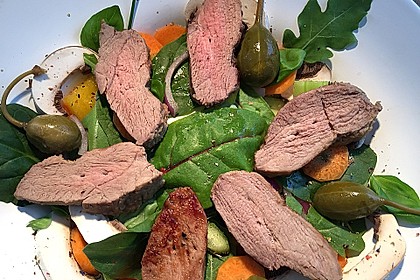 Entenbrust mit Honig und Senf 10