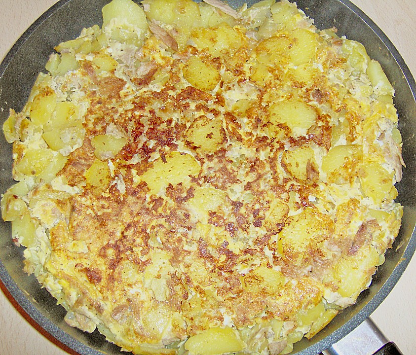 Kartoffel - Thunfisch - Tortilla von daja | Chefkoch.de