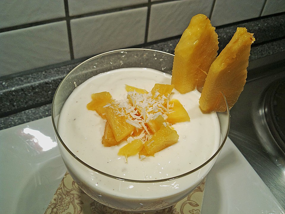 Ananas - Quark - Dessert mit Rum von Fanca | Chefkoch.de
