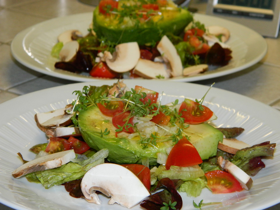 Avocado - Champignon - Salat von Jicky | Chefkoch.de