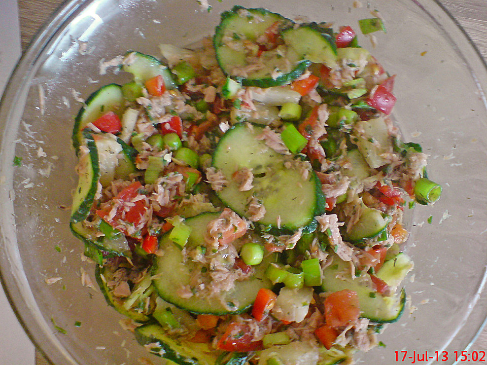 kalorienarmer thunfischsalat, annikas fruchtiger thunfischsalat von engel87 | chefkoch.de, Design ideen