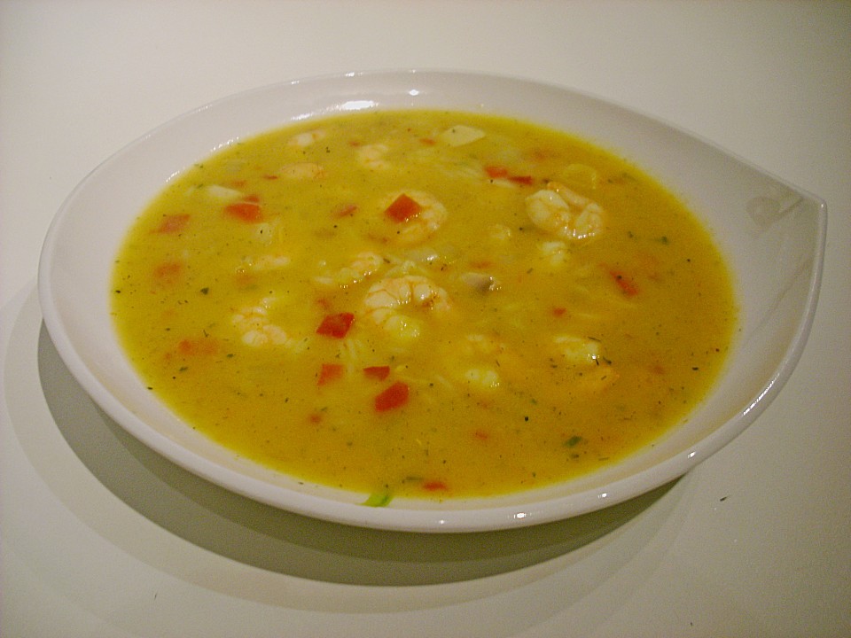 Garnelen - Kokos - Curry - Suppe von rorriMMirror | Chefkoch.de