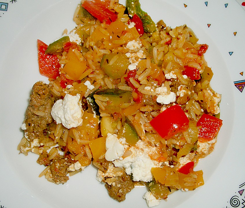 Griechische Reis - Tatar - Gemüse Pfanne von siaba | Chefkoch.de Griechische Reis - Tatar - Gemüse Pfanne von siaba | Chefkoch.de