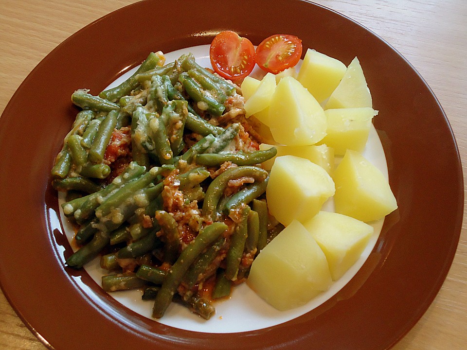 Bohnen - Auflauf mit Gorgonzola von Angelique1 | Chefkoch.de