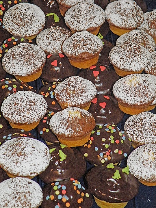 Schwarz - Weiß - Muffins von Charlien | Chefkoch.de