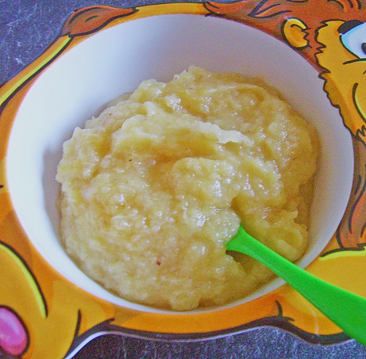 Banane - Pfirsich - Apfel - Brei | Chefkoch.de