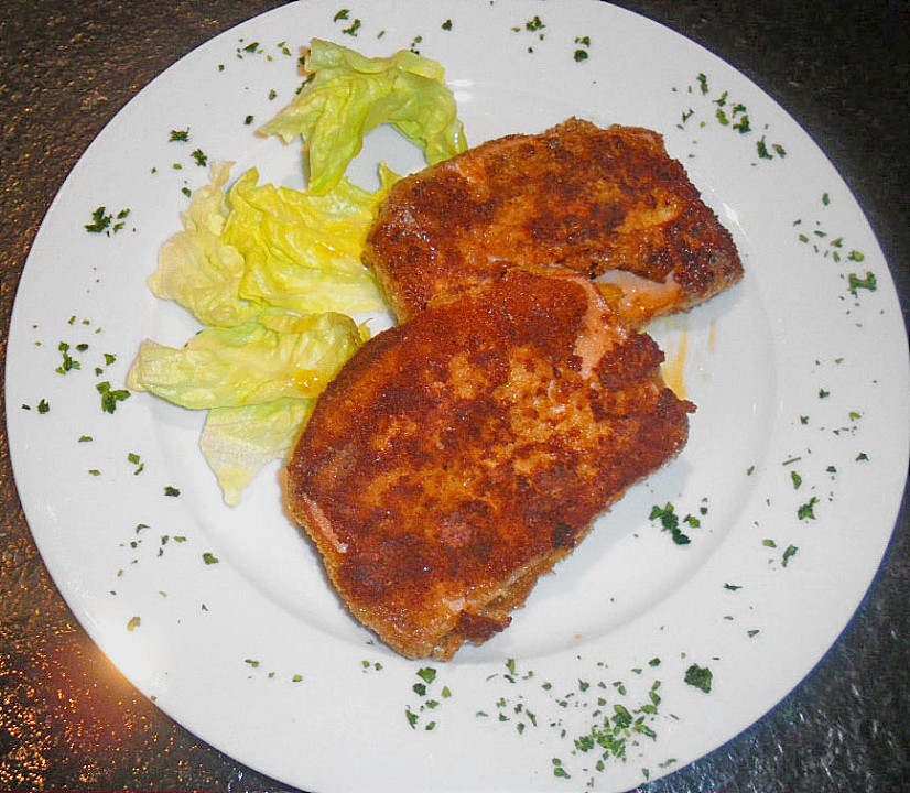 Bayerisches Leberkäseschnitzel von Karlbig | Chefkoch.de