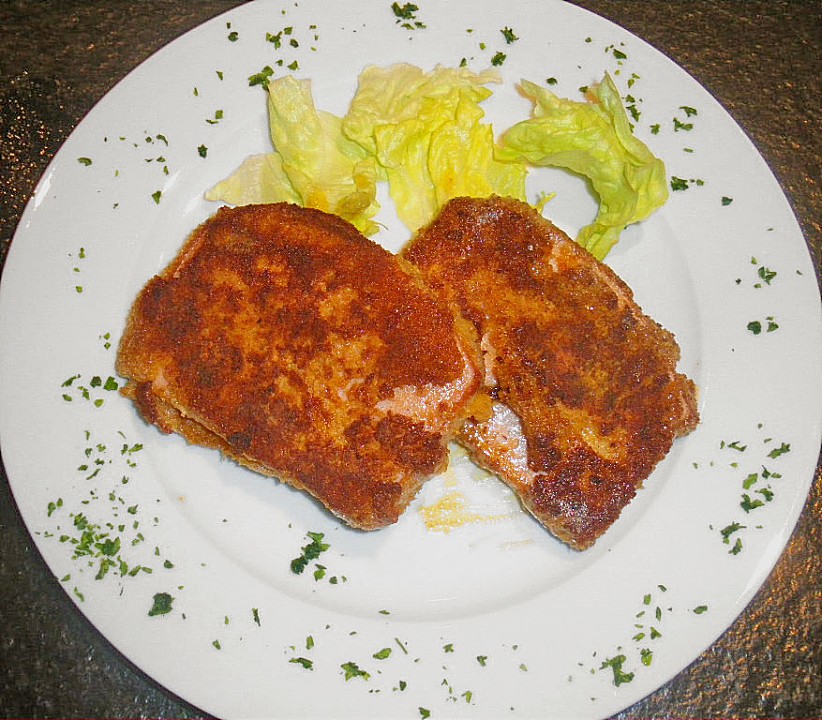 Bayerisches Leberkäseschnitzel von Karlbig | Chefkoch.de