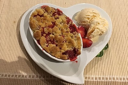 Erdbeer - Crumble 1