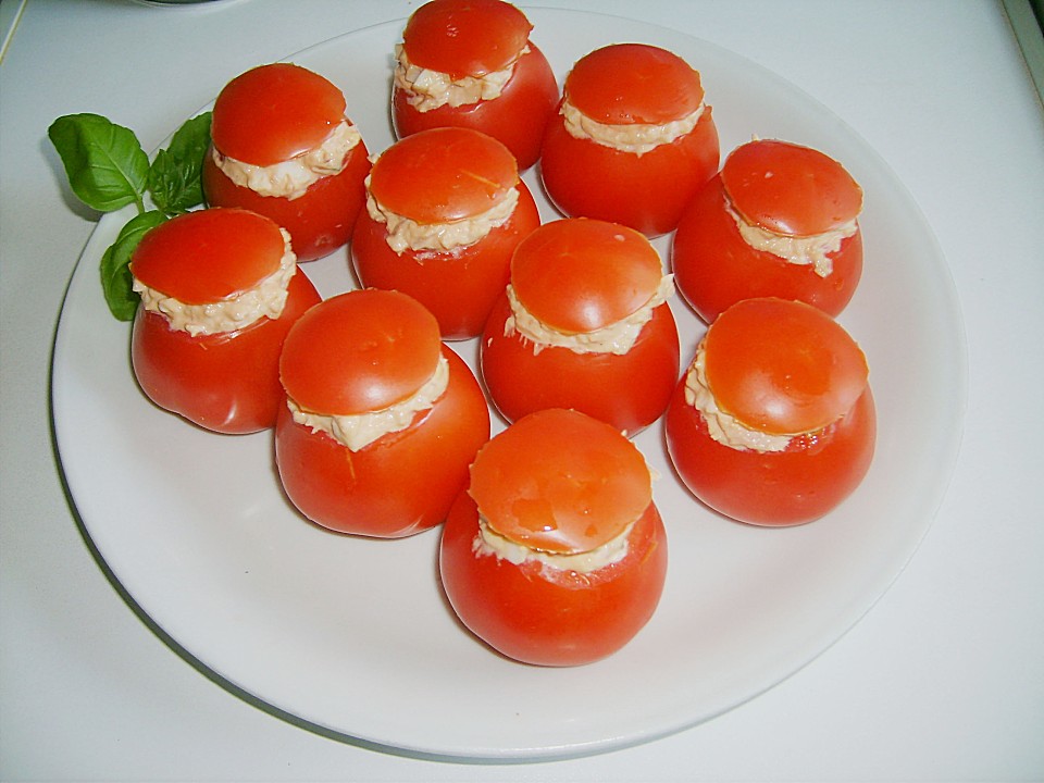 Gefüllte Tomaten mit Thunfisch von susili101 | Chefkoch.de