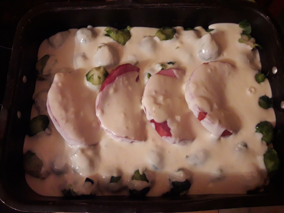 Rosenkohl-Kasseler-Auflauf - Ein sehr schönes Rezept | Chefkoch.de