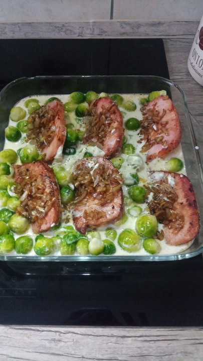 Rosenkohl-Kasseler-Auflauf - Ein sehr schönes Rezept | Chefkoch.de