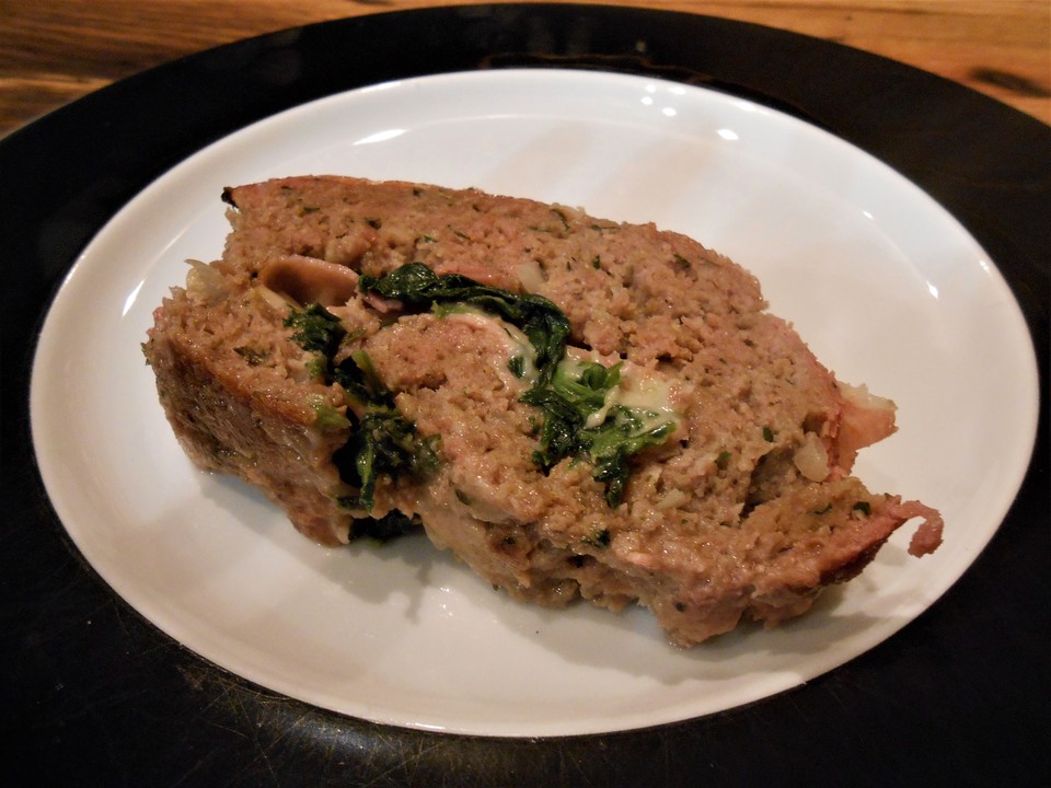 Hackbraten-Roulade mit Spinat von Sivi | Chefkoch.de