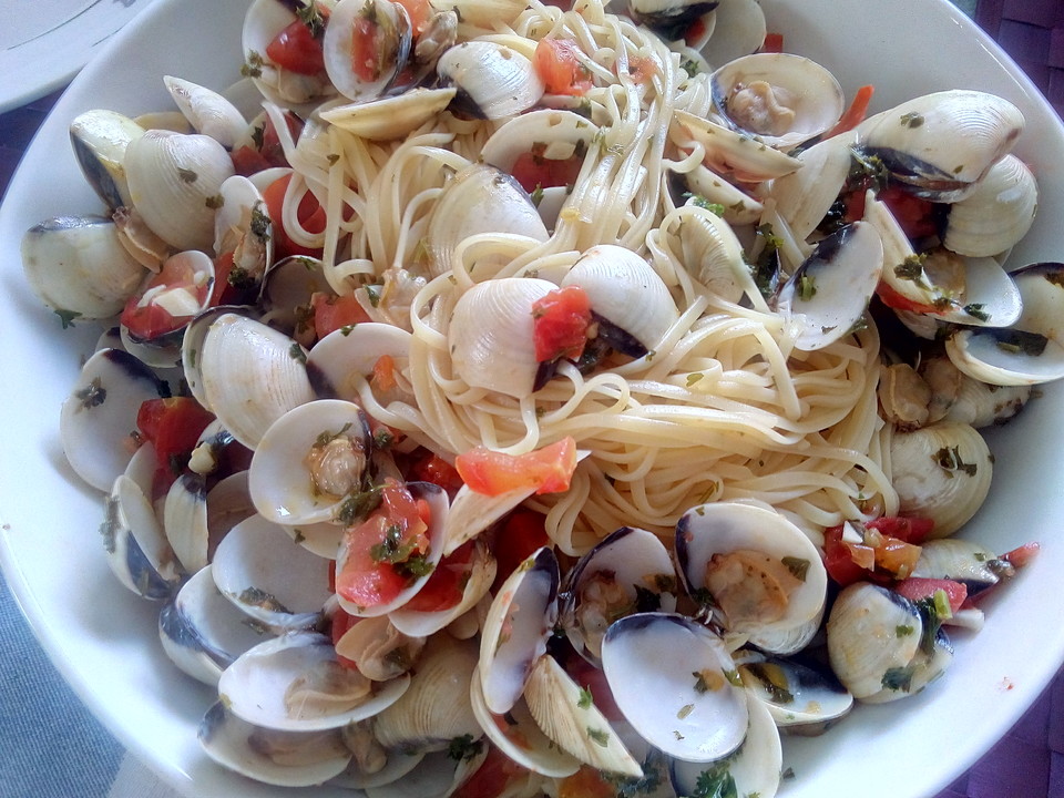 Spaghetti Vongole  Ein raffiniertes Rezept  Chefkoch.de