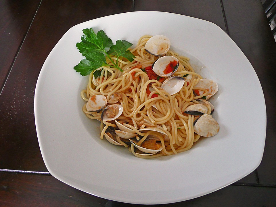 Spaghetti Vongole - Ein raffiniertes Rezept | Chefkoch.de