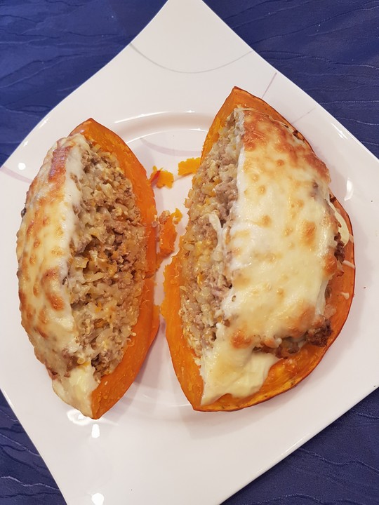 Gefüllter Hokkaido - Kürbis von vaku | Chefkoch.de