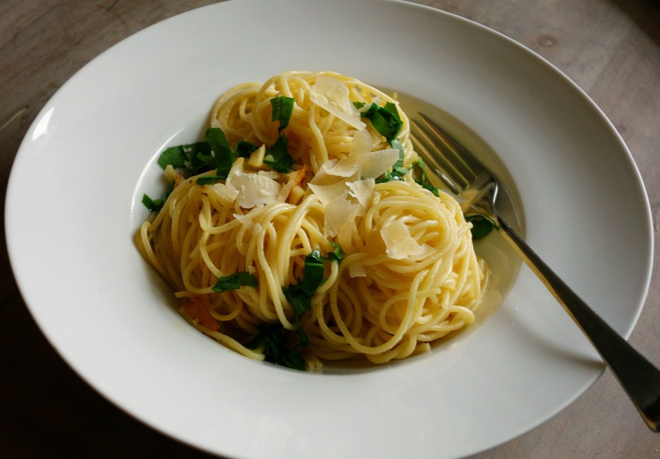 Knoblauch - Öl Sauce zu Spaghetti von Edeltraud44 | Chefkoch.de