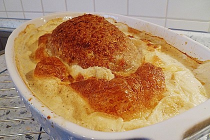 Hackbraten mit Kartoffeln in Sahne 23