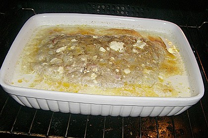 Hackbraten mit Kartoffeln in Sahne 62