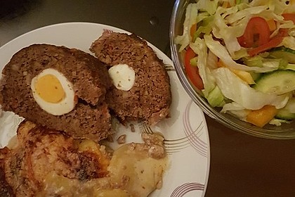Hackbraten mit Kartoffeln in Sahne 30