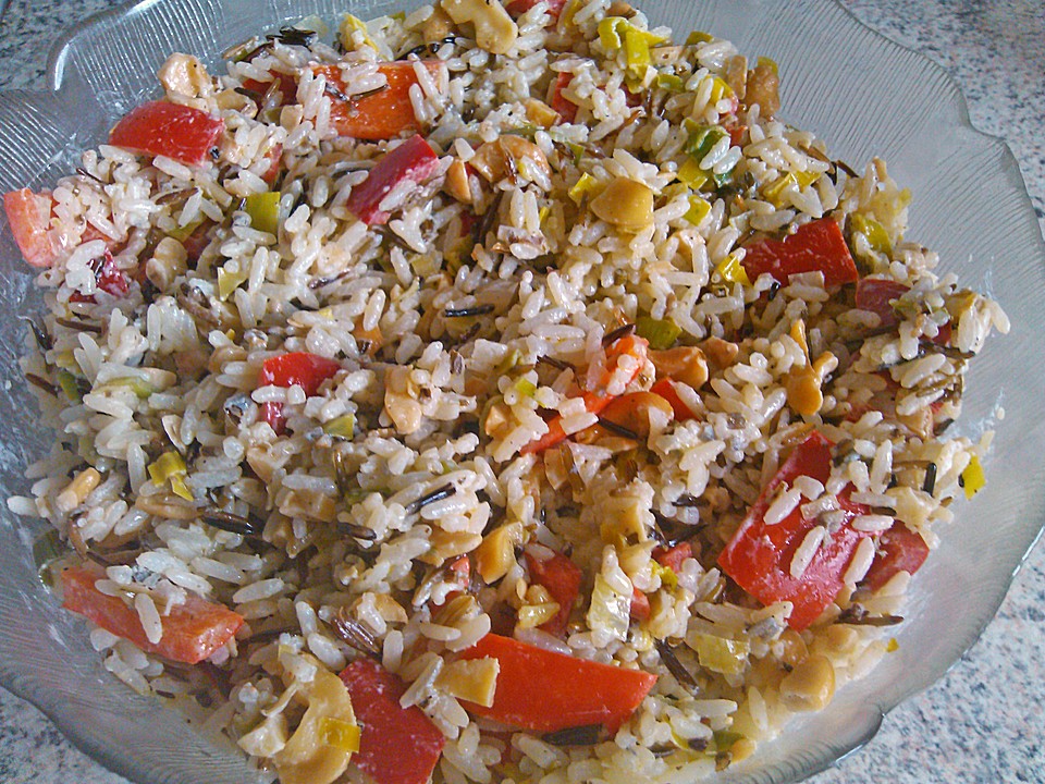 Salat aus wildem Reis mit Cashewkernen von Christina2 | Chefkoch.de