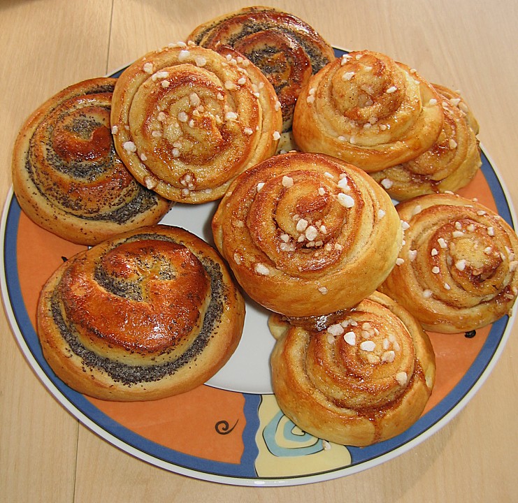 Schwedische Zimtschnecken (Kanelbullar) von todi5 | Chefkoch.de