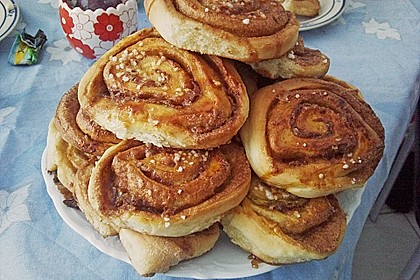 Schwedische Zimtschnecken (Kanelbullar) 175