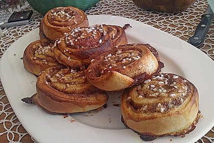 Schwedische Zimtschnecken (Kanelbullar) 190