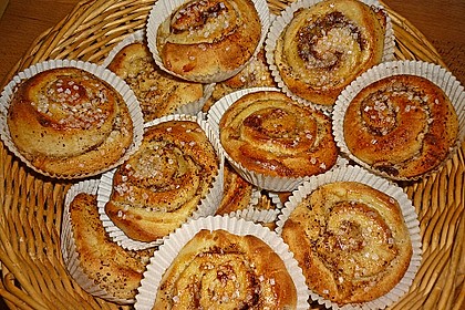 Schwedische Zimtschnecken (Kanelbullar) 170