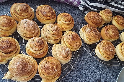 Schwedische Zimtschnecken (Kanelbullar) 42