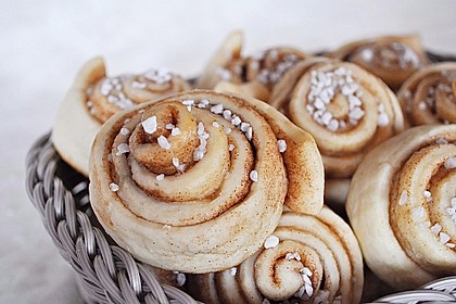 Schwedische Zimtschnecken (Kanelbullar)