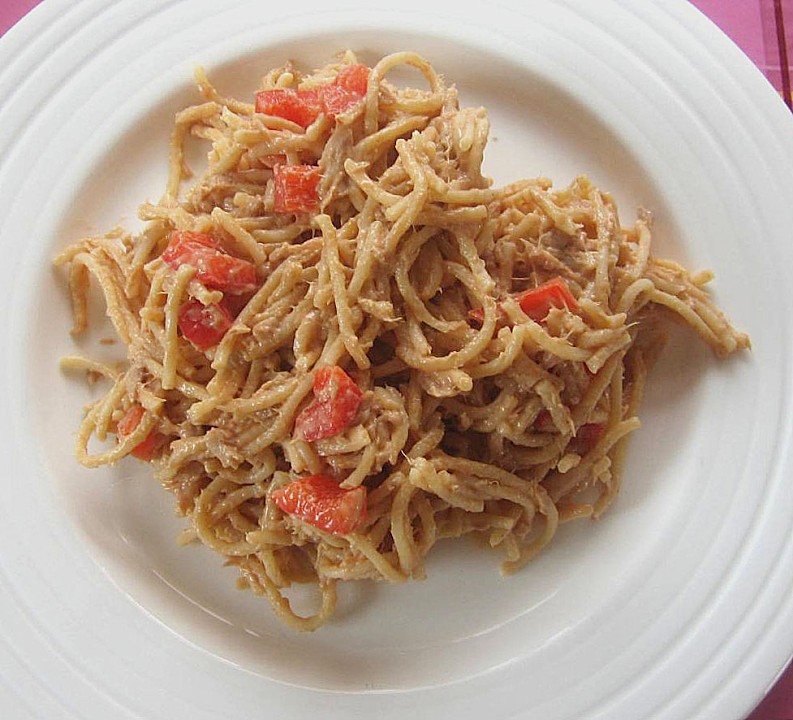 Spaghetti - Thunfisch - Salat von Marajke | Chefkoch.de
