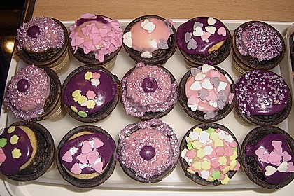 Kleine Kuchen im Waffelbecher 101