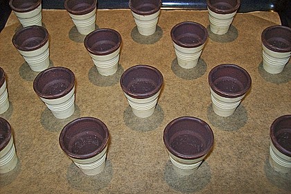 Kleine Kuchen im Waffelbecher 374