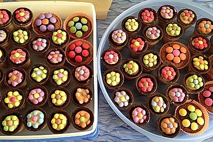 Kleine Kuchen im Waffelbecher 62
