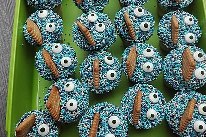 Kleine Kuchen im Waffelbecher 21