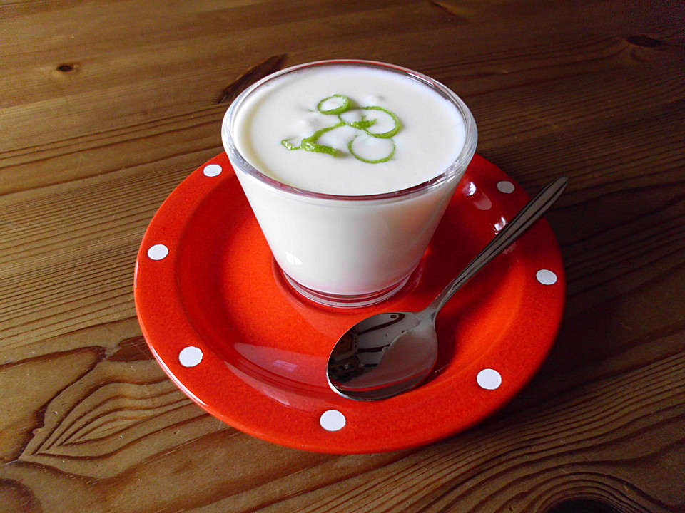 Limetten - Joghurt - Mousse von purpleeyedsoul | Chefkoch.de