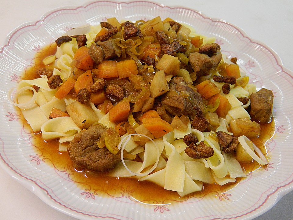 Entenragout mit Bandnudeln von Elfenlied | Chefkoch.de