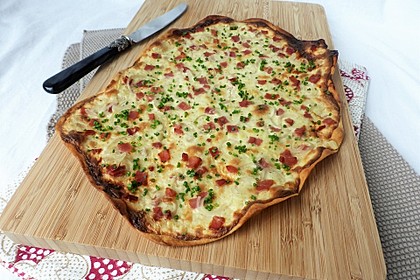 Schneller Flammkuchen 1
