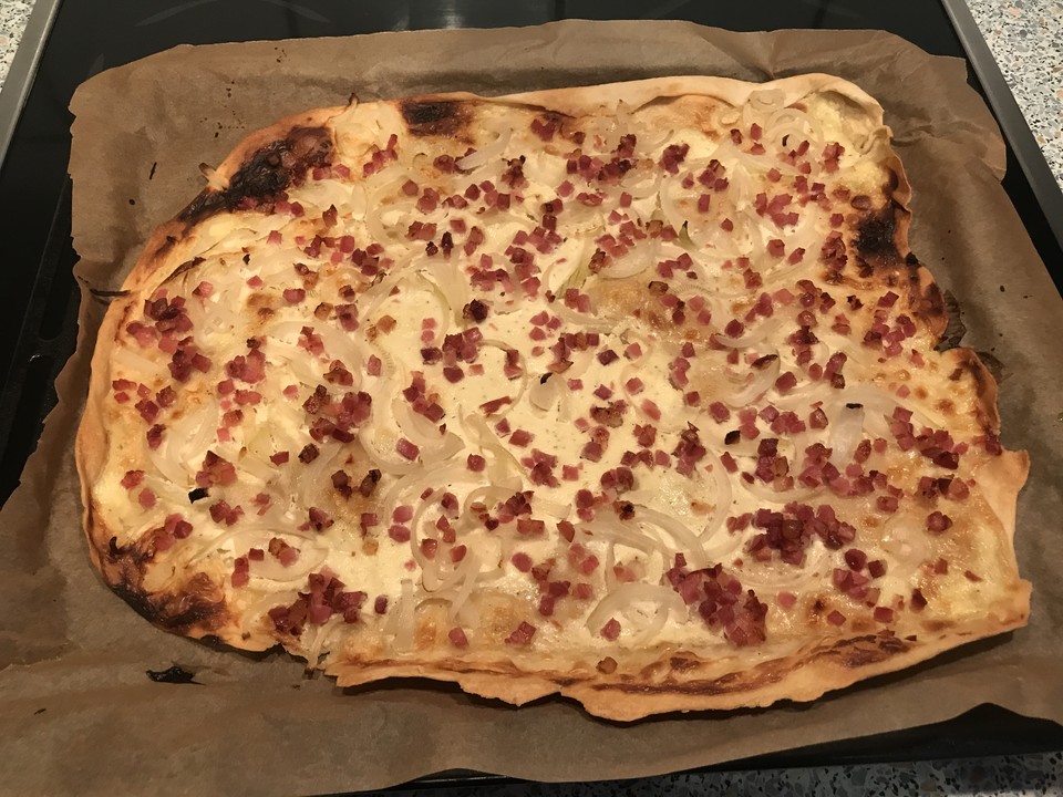 Flammkuchen elsässer Art, süßer Flammkuchen von Dork | Chefkoch.de